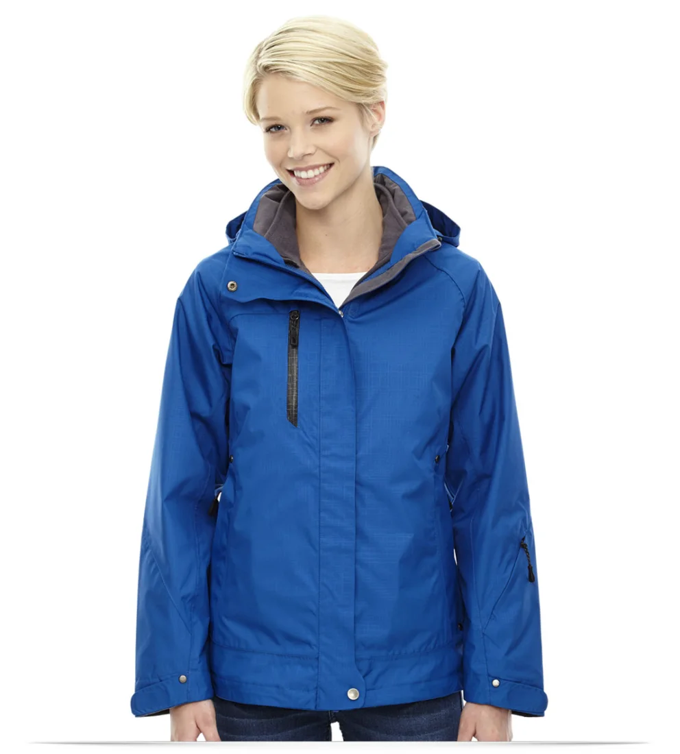 North End Ladies 3-in-1 Jacket w/ Soft Shell Liner