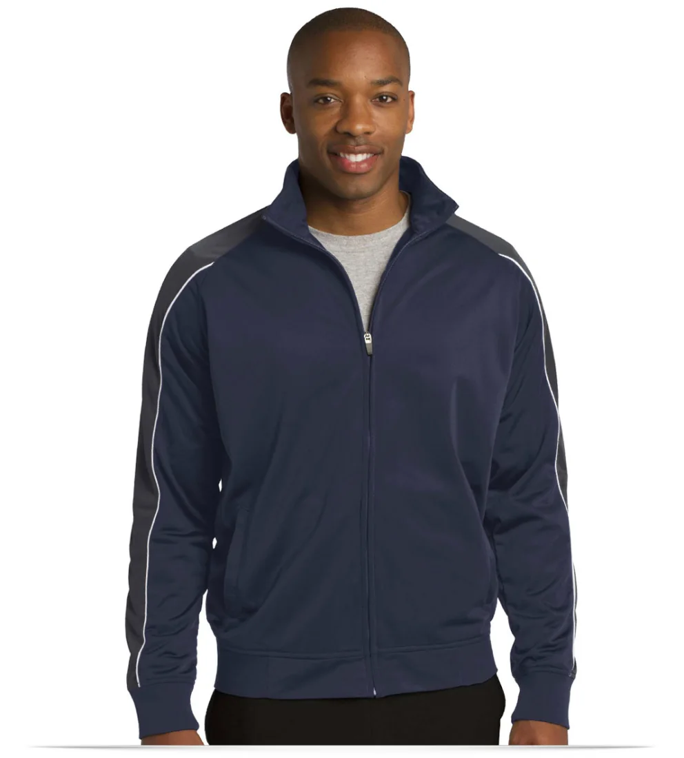 Sport-Tek Piped Tricot Track Jacket