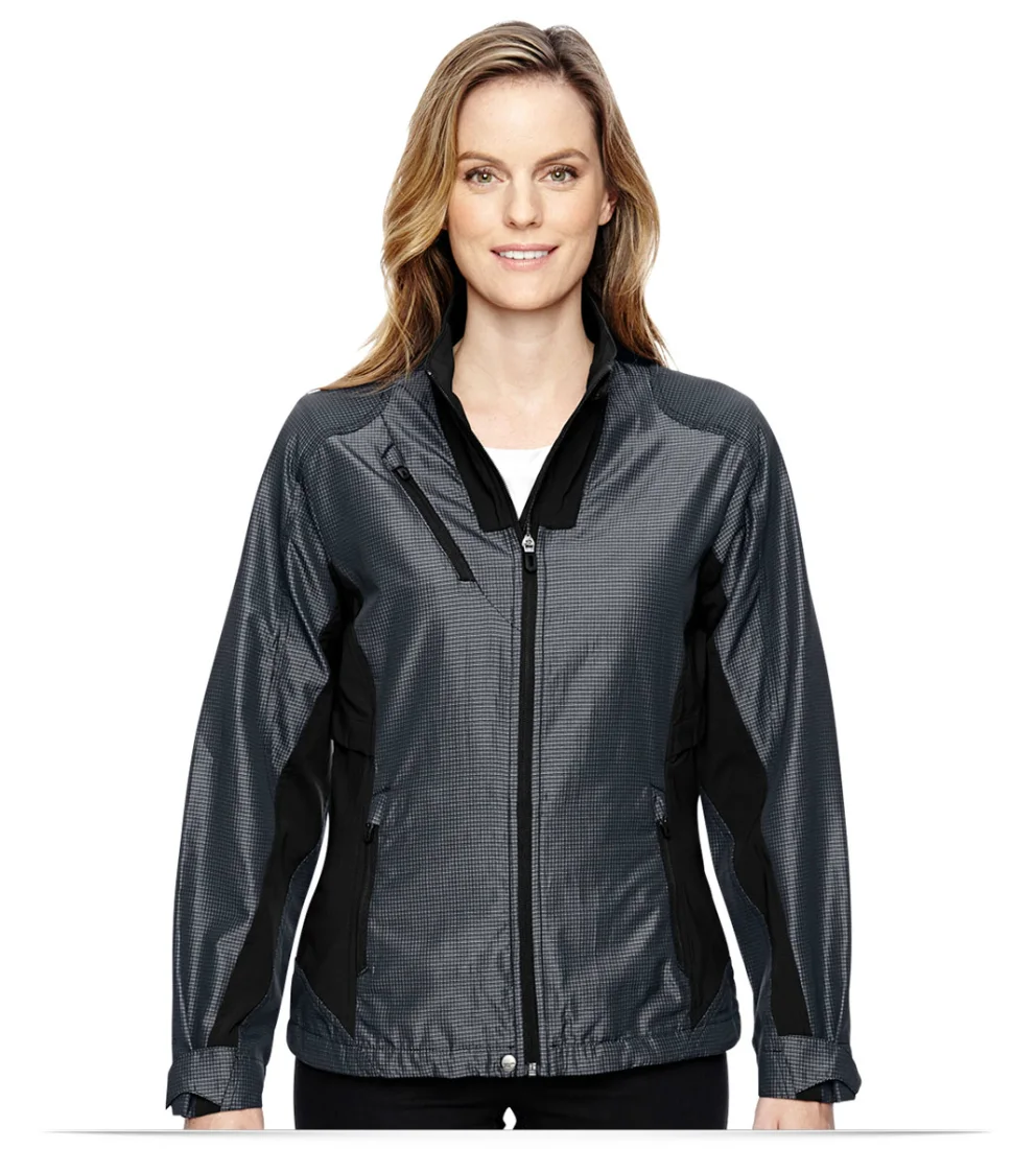 North End Ladies Two-Tone Lightweight Jacket