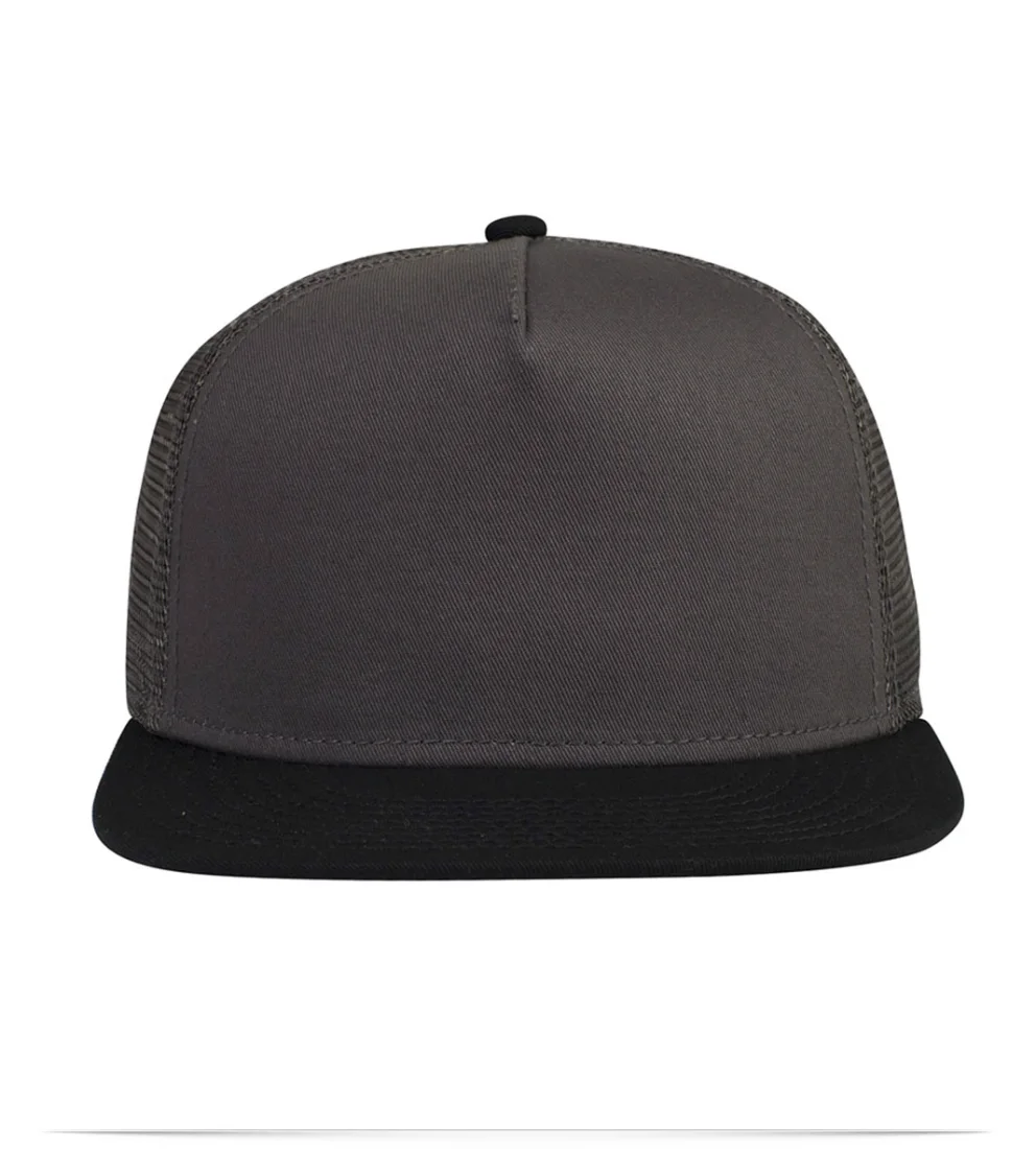 Otto Flat Visor Mesh Back Snapback Cap