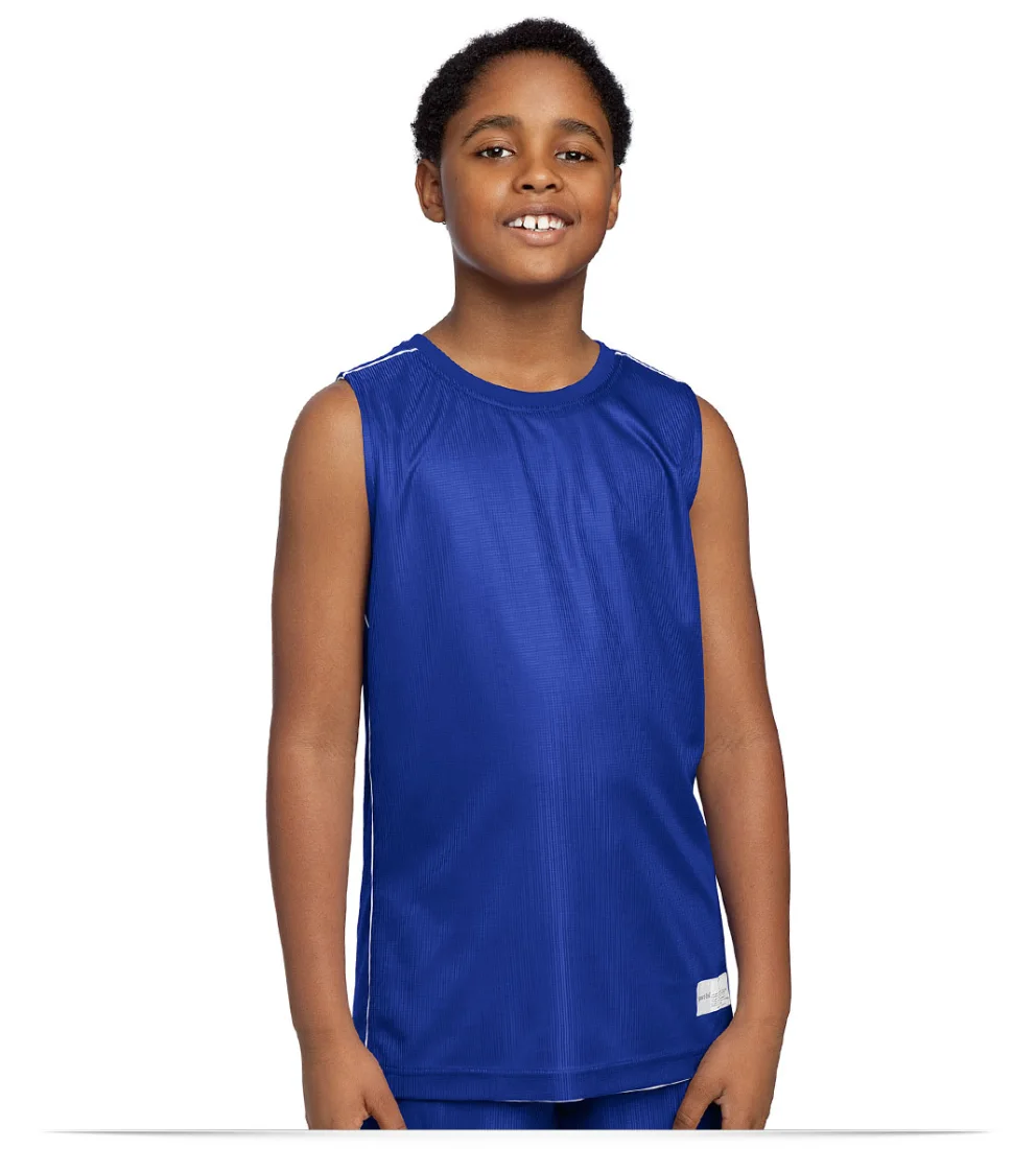 Youth Mesh Reversible Sleeveless Tee