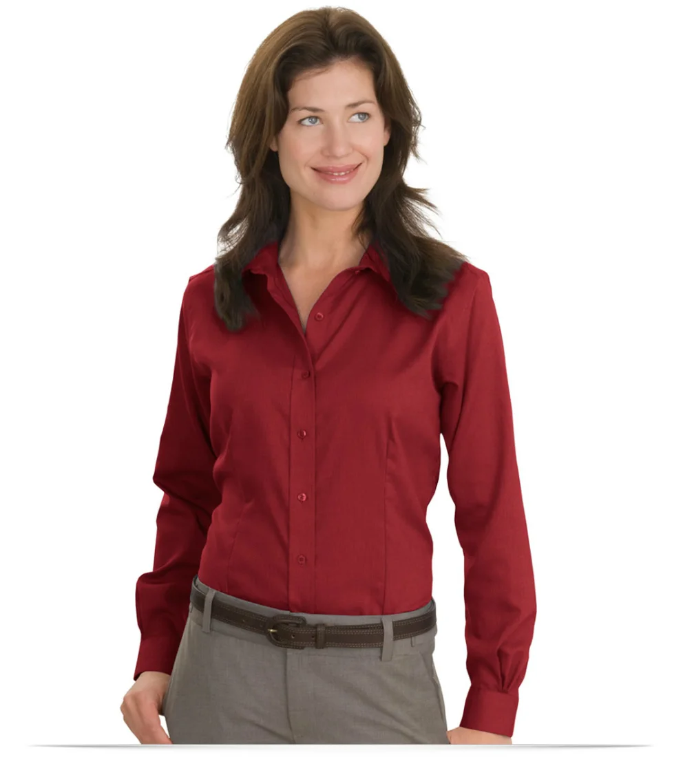 Red House Ladies Nailhead Non-Iron Shirt