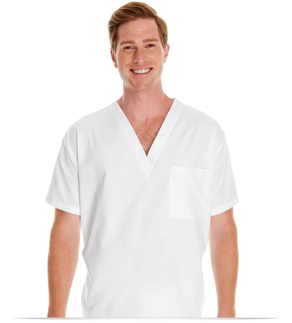 Personalized 4.9 Oz Scrub Top