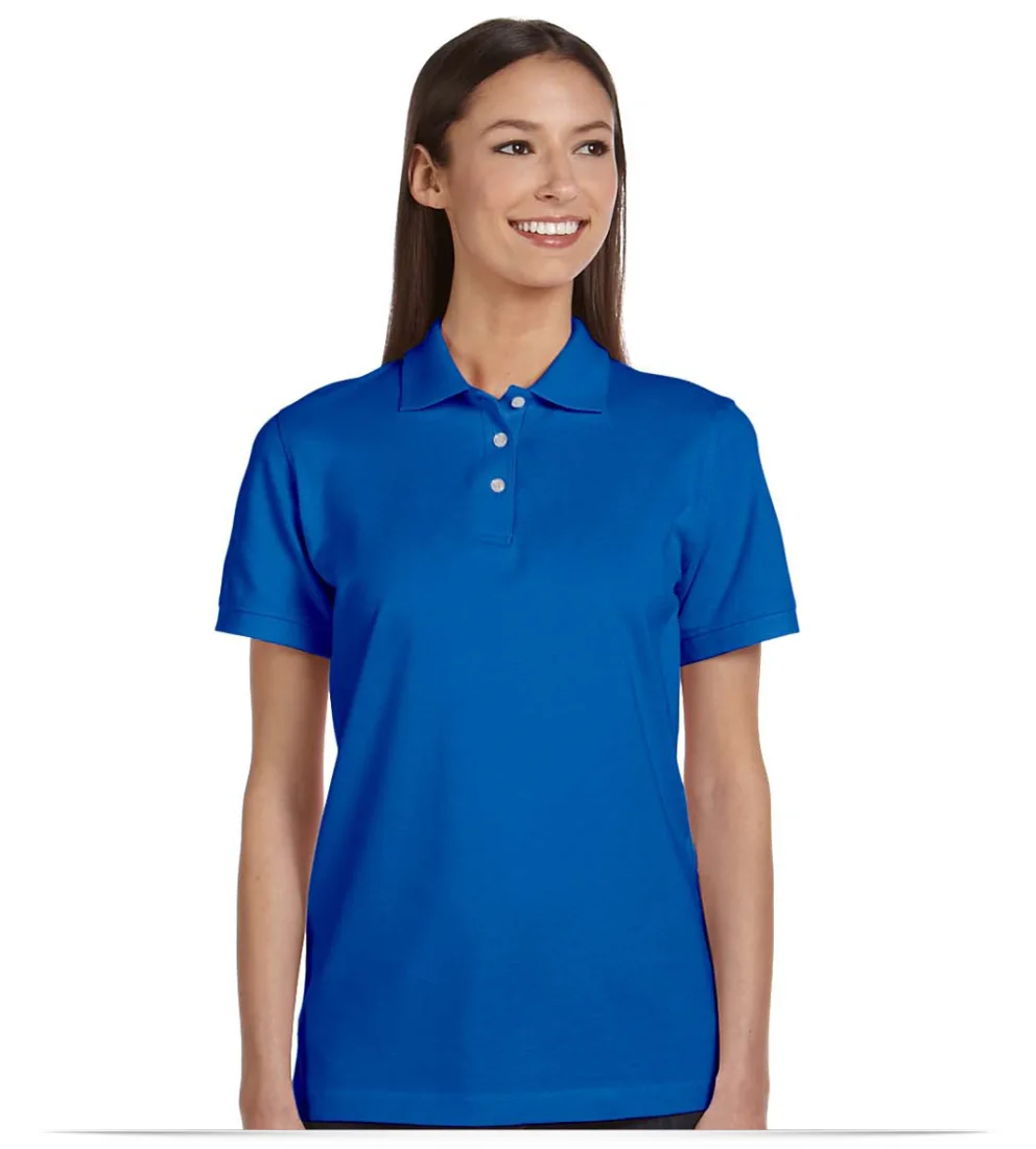 Design Ladies Polos with Custom Embroidered Logo