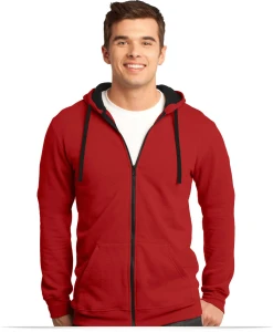 Personalized Young Men’s Fleece Full-Zip Hoodie