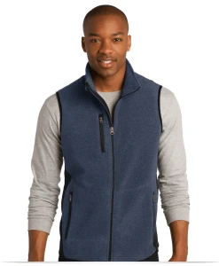 Customize Full Zip Fleece Vest