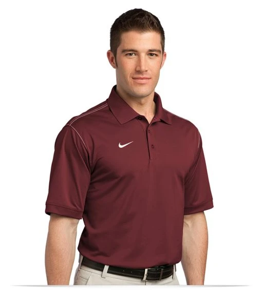 Design Embroidered Nike Golf Dri-FIT Sport Swoosh Pique Polo Online