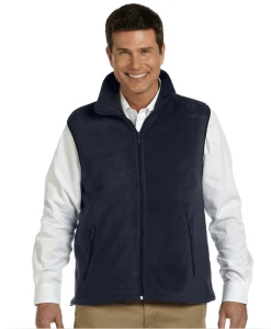 Fleece Vest with Custom Embroidered Logo