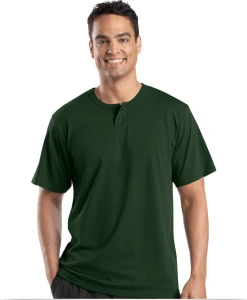 Custom Henley Short Sleeve T-Shirt