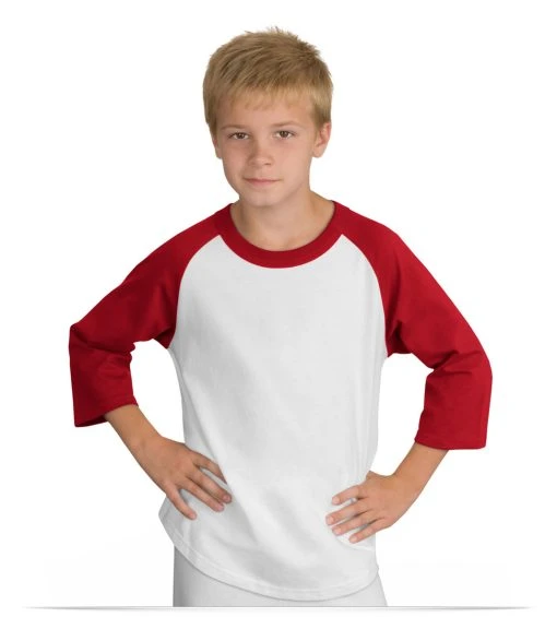 Custom Printed Kid's Baseball Jersey at AllStar Logo