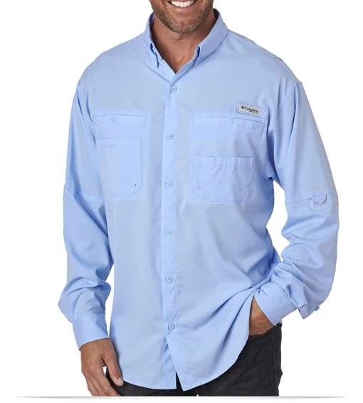Columbia Men's LongSleeve Shirt With Embroidered Logo Online