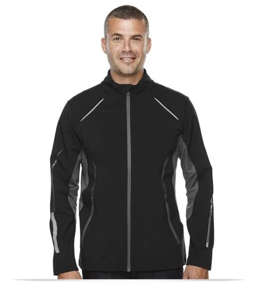 Soft Shell Jacket with Laser Perforation